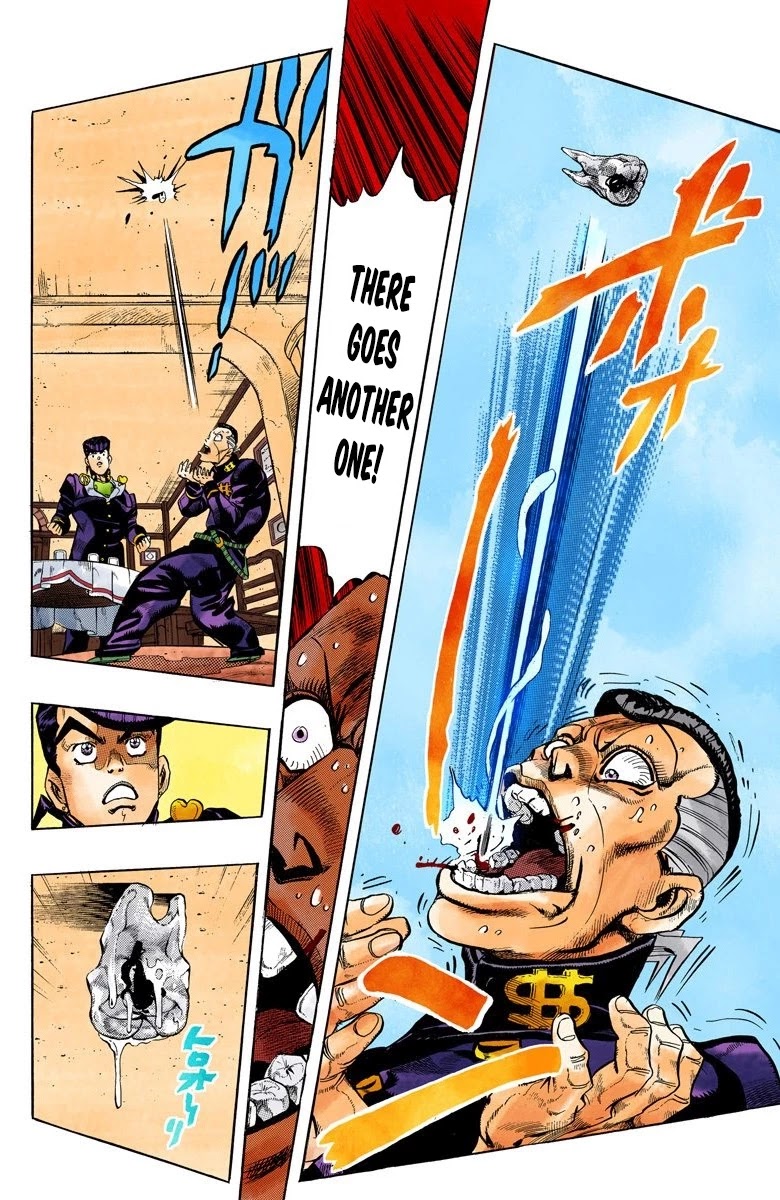 JoJo's Bizarre Adventure Part 4 - Diamond is Unbreakable (Official Colored) Chapter 40 page 13 - Chapter 40: Let's Go Eat Italian Food - Part 3