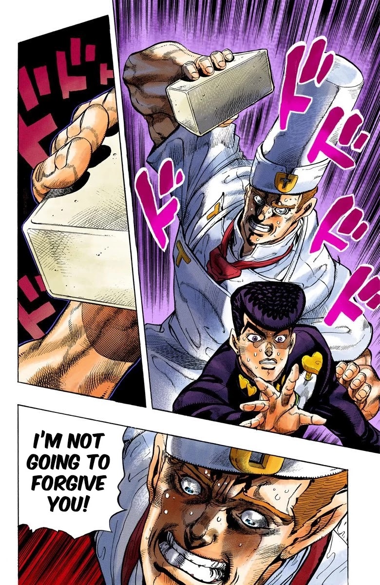 JoJo's Bizarre Adventure Part 4 - Diamond is Unbreakable (Official Colored) Chapter 41 page 13 - Chapter 41: Let's Go Eat Italian Food - Part 4