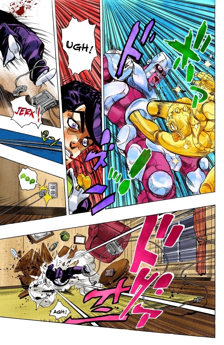 JoJo's Bizarre Adventure Part 4 - Diamond is Unbreakable (Official Colored) Chapter 42 page 15 - Chapter 42: Red Hot Chili Pepper - Part 1
