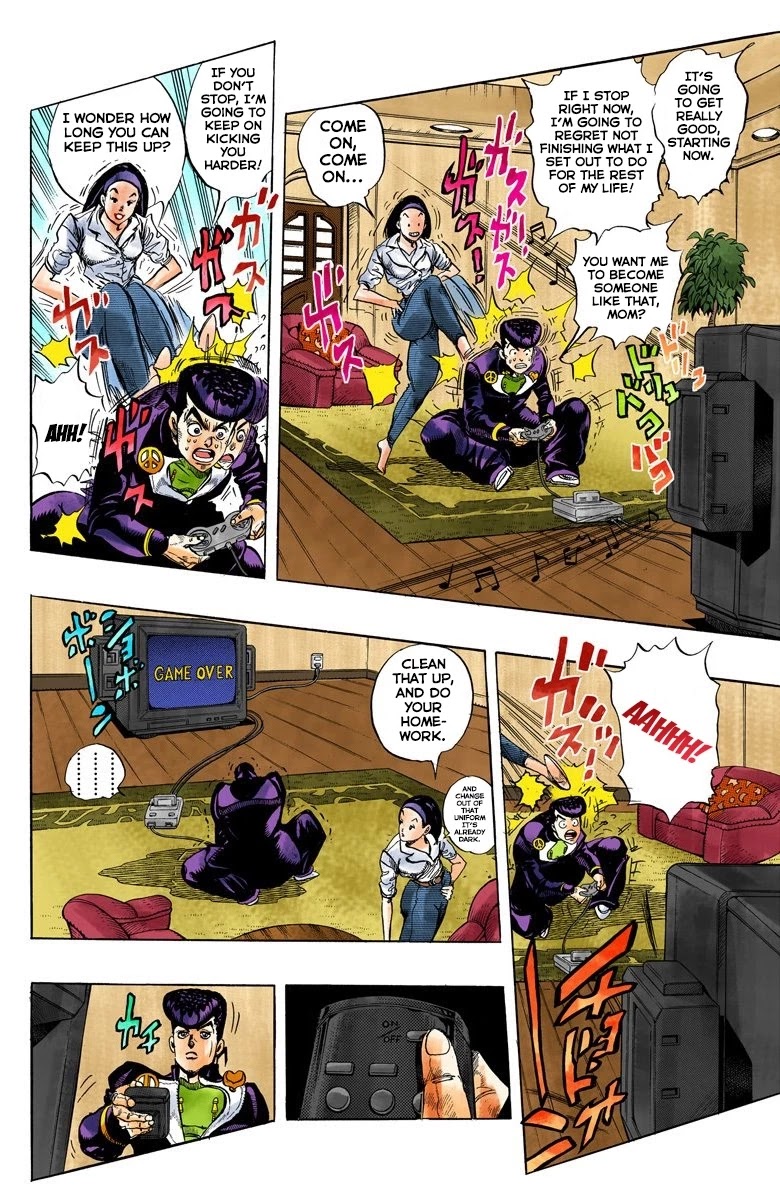 JoJo's Bizarre Adventure Part 4 - Diamond is Unbreakable (Official Colored) Chapter 42 page 2 - Chapter 42: Red Hot Chili Pepper - Part 1