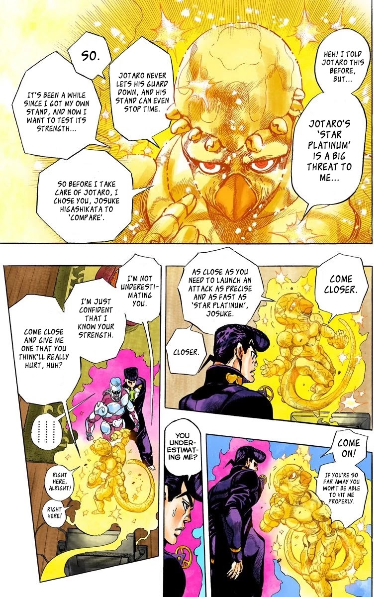 JoJo's Bizarre Adventure Part 4 - Diamond is Unbreakable (Official Colored) Chapter 42 page 9 - Chapter 42: Red Hot Chili Pepper - Part 1