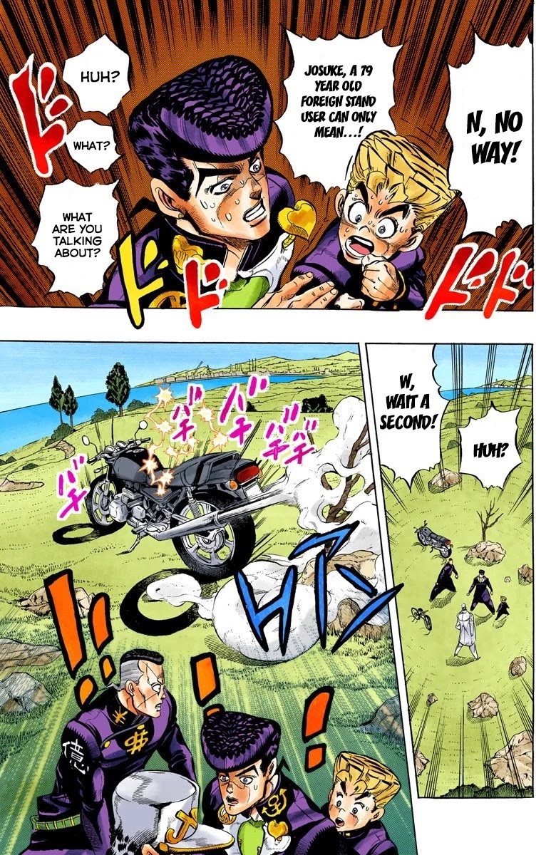 JoJo's Bizarre Adventure Part 4 - Diamond is Unbreakable (Official Colored) Chapter 43 page 11 - Chapter 43: Red Hot Chili Pepper - Part 2