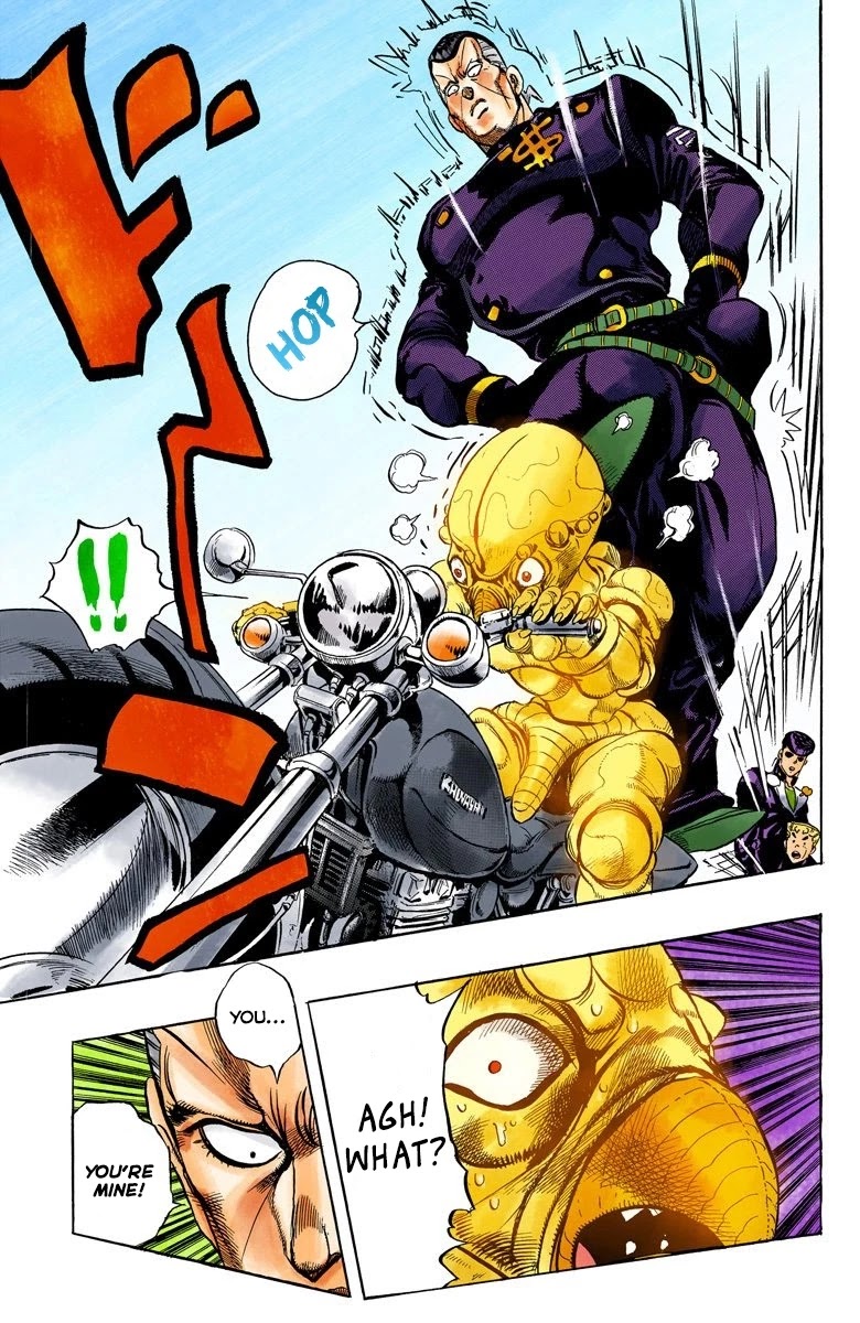 JoJo's Bizarre Adventure Part 4 - Diamond is Unbreakable (Official Colored) Chapter 43 page 18 - Chapter 43: Red Hot Chili Pepper - Part 2