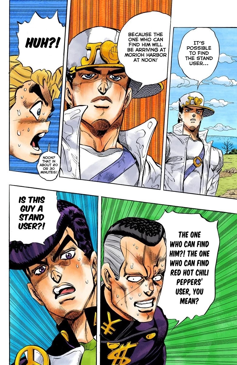 JoJo's Bizarre Adventure Part 4 - Diamond is Unbreakable (Official Colored) Chapter 43 page 8 - Chapter 43: Red Hot Chili Pepper - Part 2