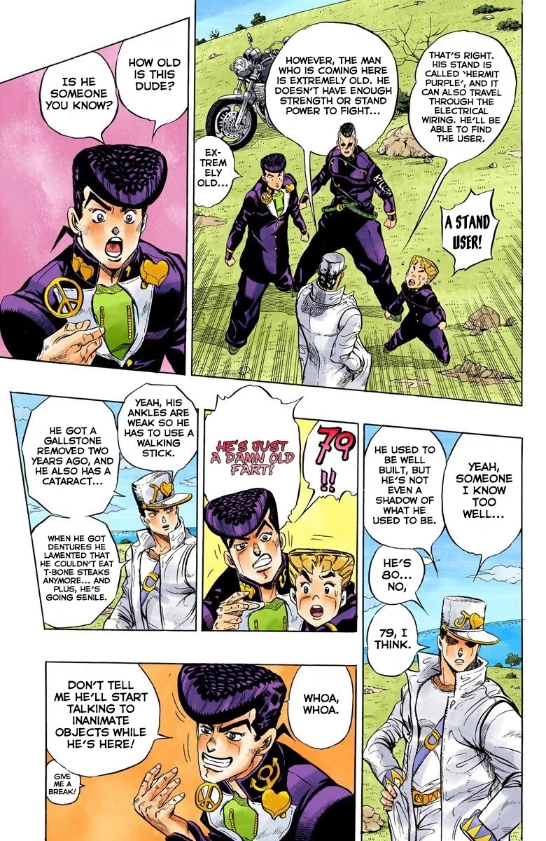 JoJo's Bizarre Adventure Part 4 - Diamond is Unbreakable (Official Colored) Chapter 43 page 9 - Chapter 43: Red Hot Chili Pepper - Part 2