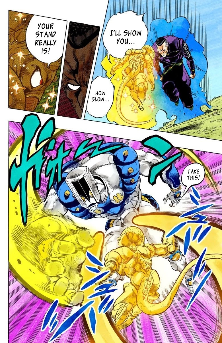 JoJo's Bizarre Adventure Part 4 - Diamond is Unbreakable (Official Colored) Chapter 44 page 11 - Chapter 44: Red Hot Chili Pepper - Part 3