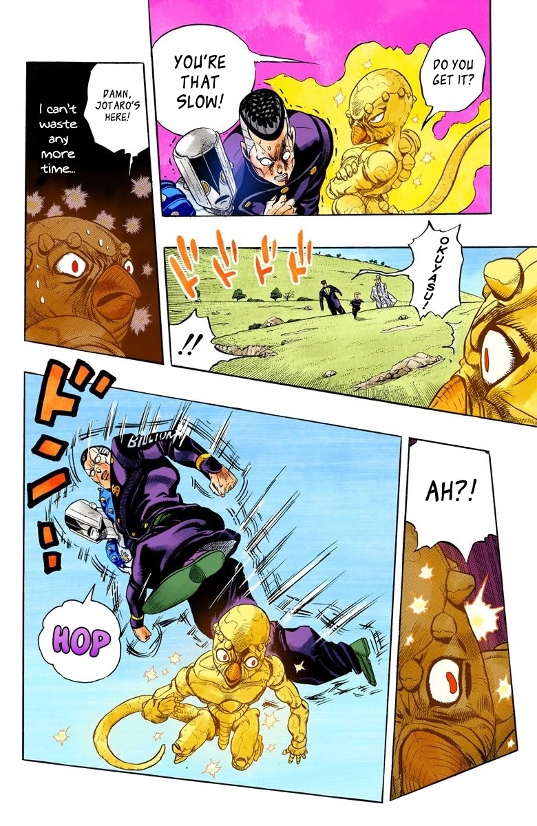JoJo's Bizarre Adventure Part 4 - Diamond is Unbreakable (Official Colored) Chapter 44 page 13 - Chapter 44: Red Hot Chili Pepper - Part 3