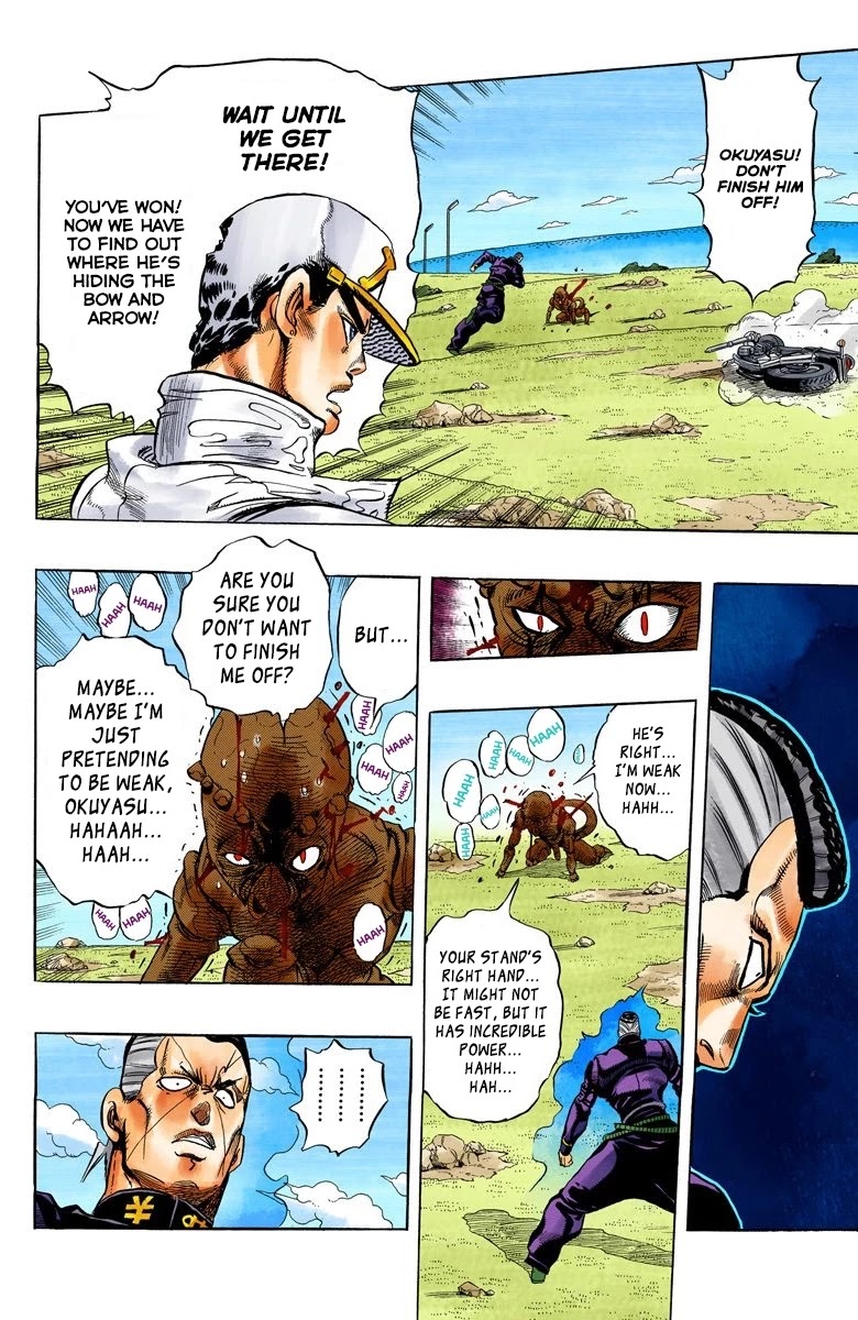 JoJo's Bizarre Adventure Part 4 - Diamond is Unbreakable (Official Colored) Chapter 44 page 19 - Chapter 44: Red Hot Chili Pepper - Part 3