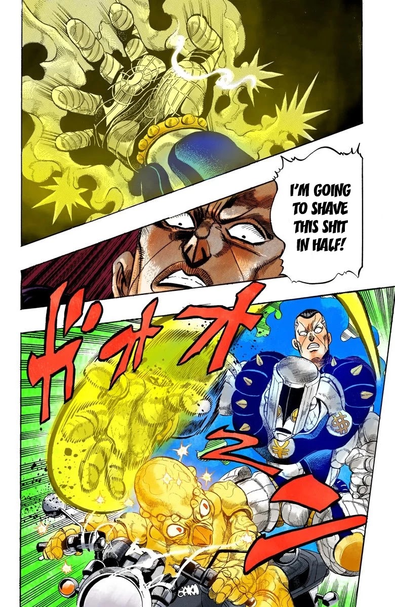JoJo's Bizarre Adventure Part 4 - Diamond is Unbreakable (Official Colored) Chapter 44 page 3 - Chapter 44: Red Hot Chili Pepper - Part 3
