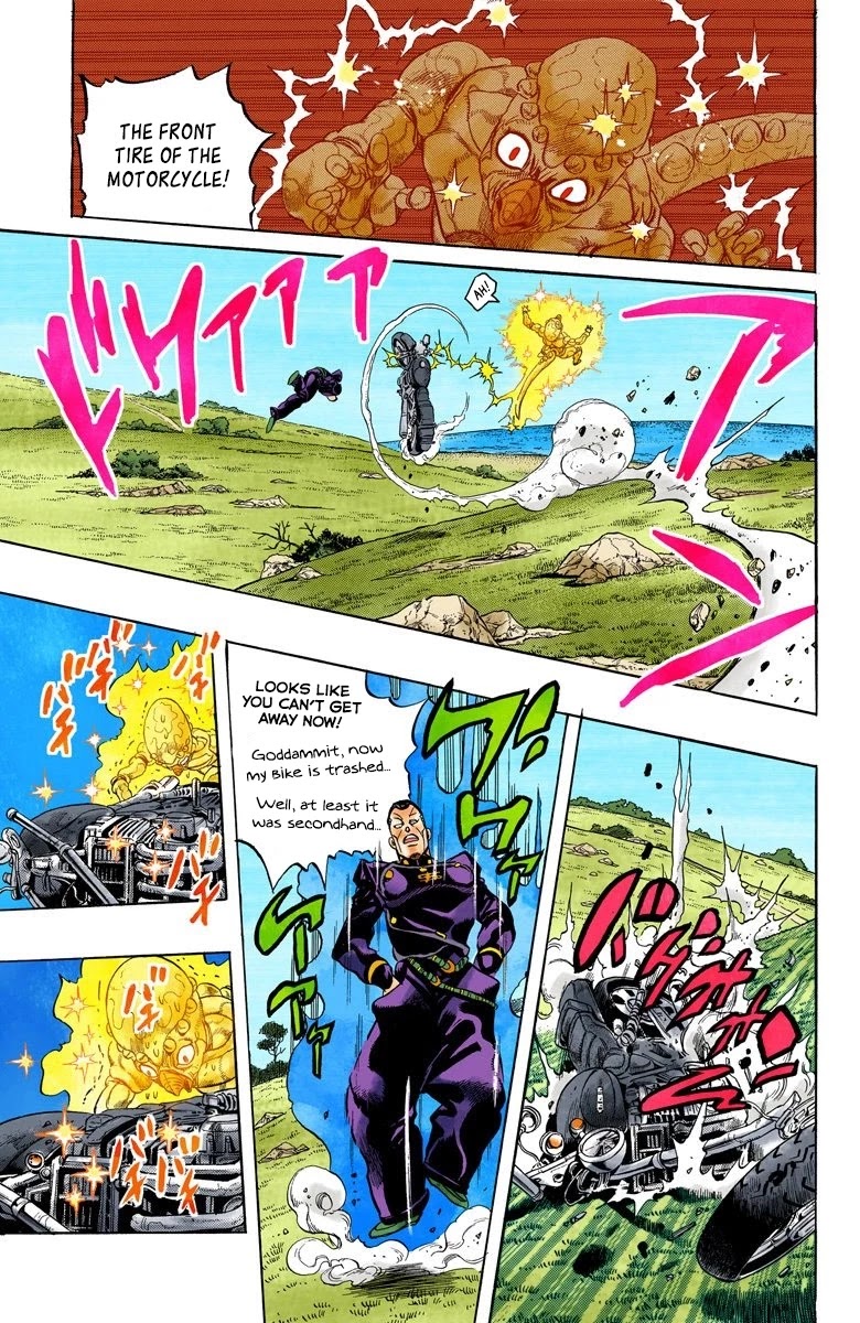 JoJo's Bizarre Adventure Part 4 - Diamond is Unbreakable (Official Colored) Chapter 44 page 6 - Chapter 44: Red Hot Chili Pepper - Part 3