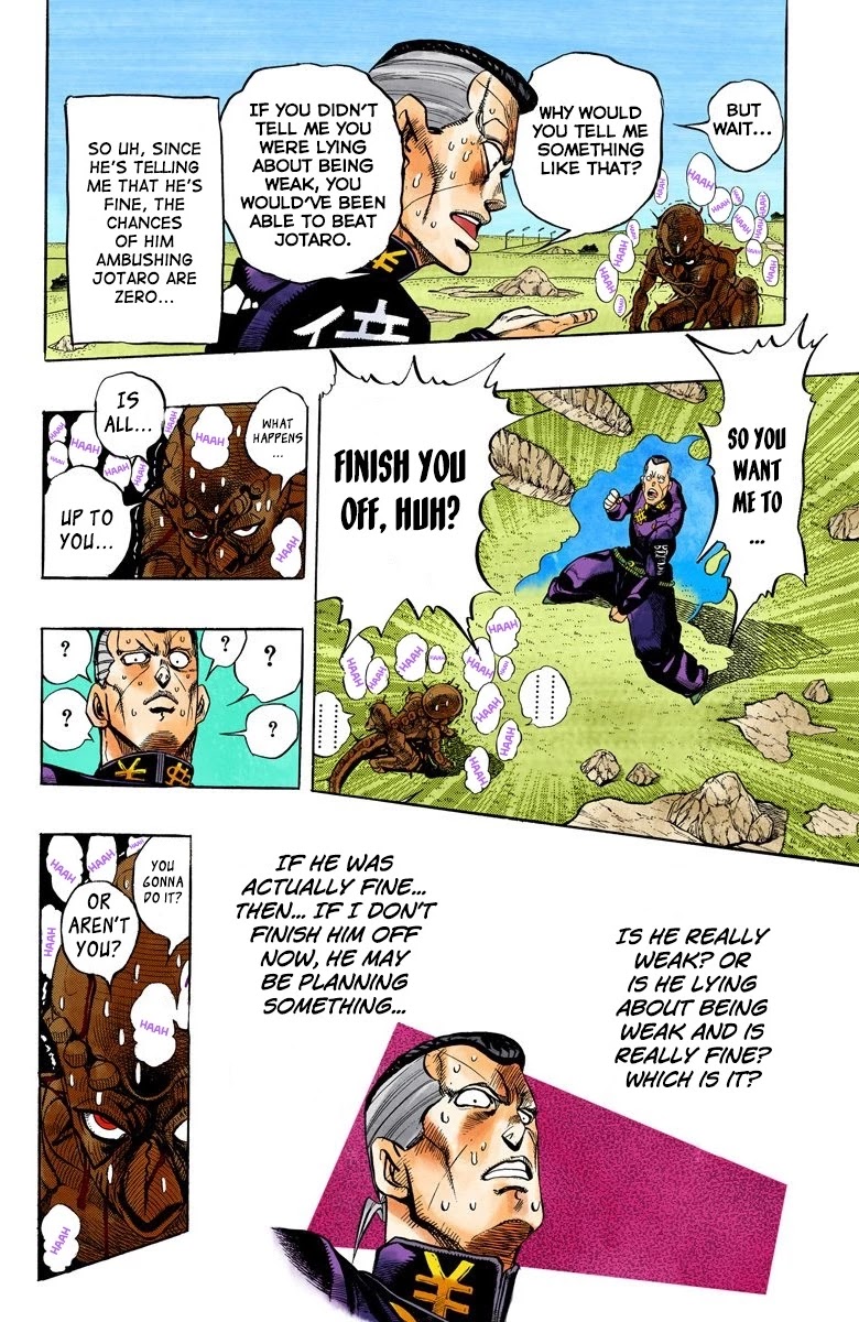 JoJo's Bizarre Adventure Part 4 - Diamond is Unbreakable (Official Colored) Chapter 45 page 2 - Chapter 45: Red Hot Chili Pepper - Part 4