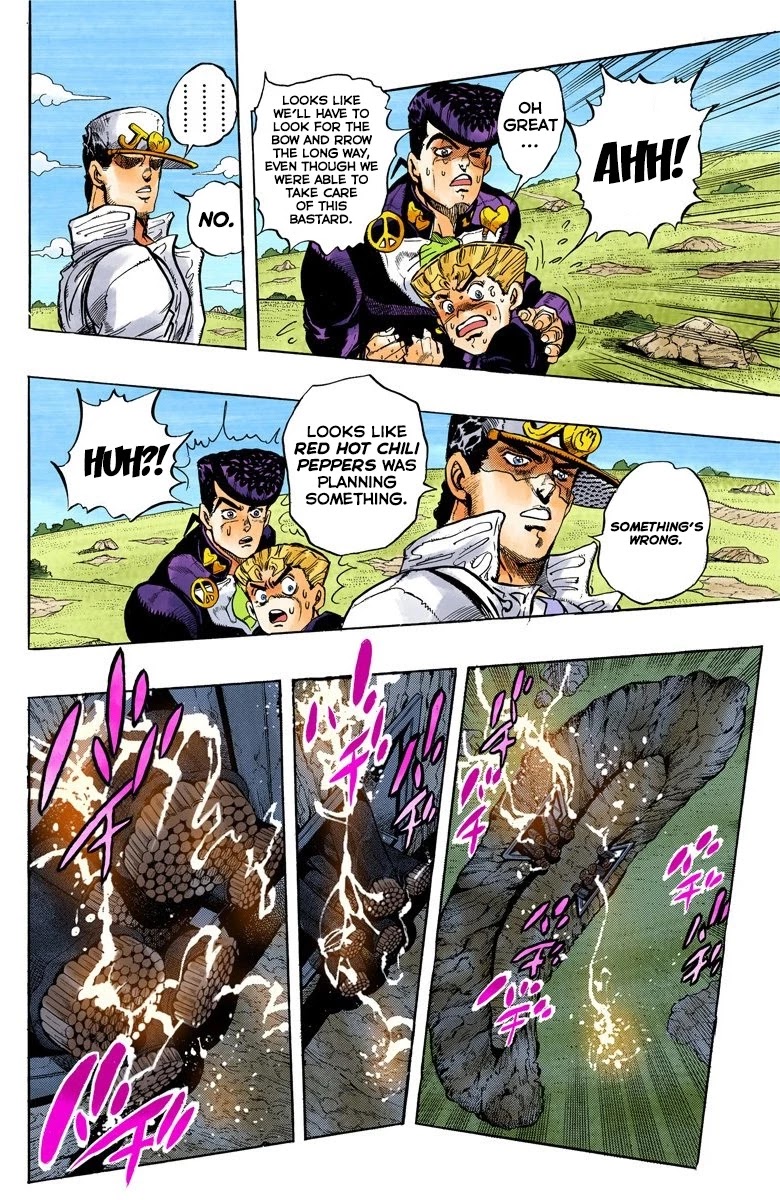 JoJo's Bizarre Adventure Part 4 - Diamond is Unbreakable (Official Colored) Chapter 45 page 6 - Chapter 45: Red Hot Chili Pepper - Part 4