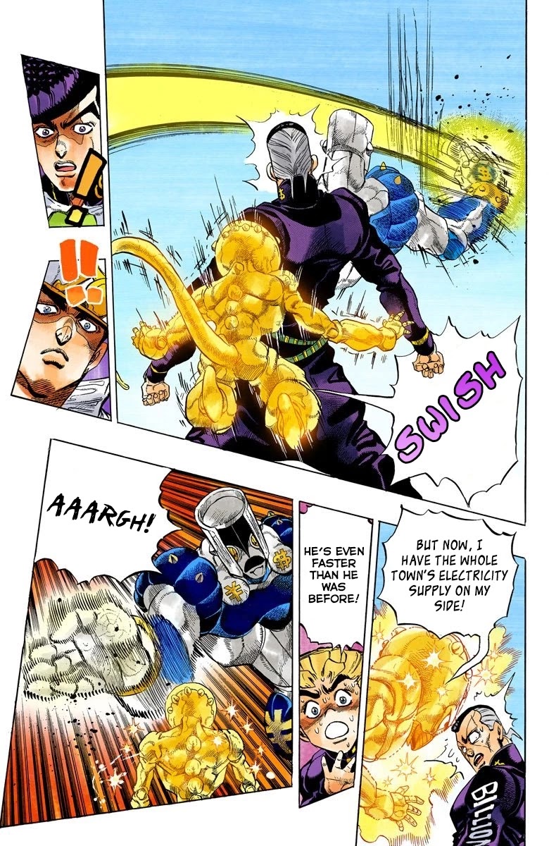 JoJo's Bizarre Adventure Part 4 - Diamond is Unbreakable (Official Colored) Chapter 45 page 9 - Chapter 45: Red Hot Chili Pepper - Part 4