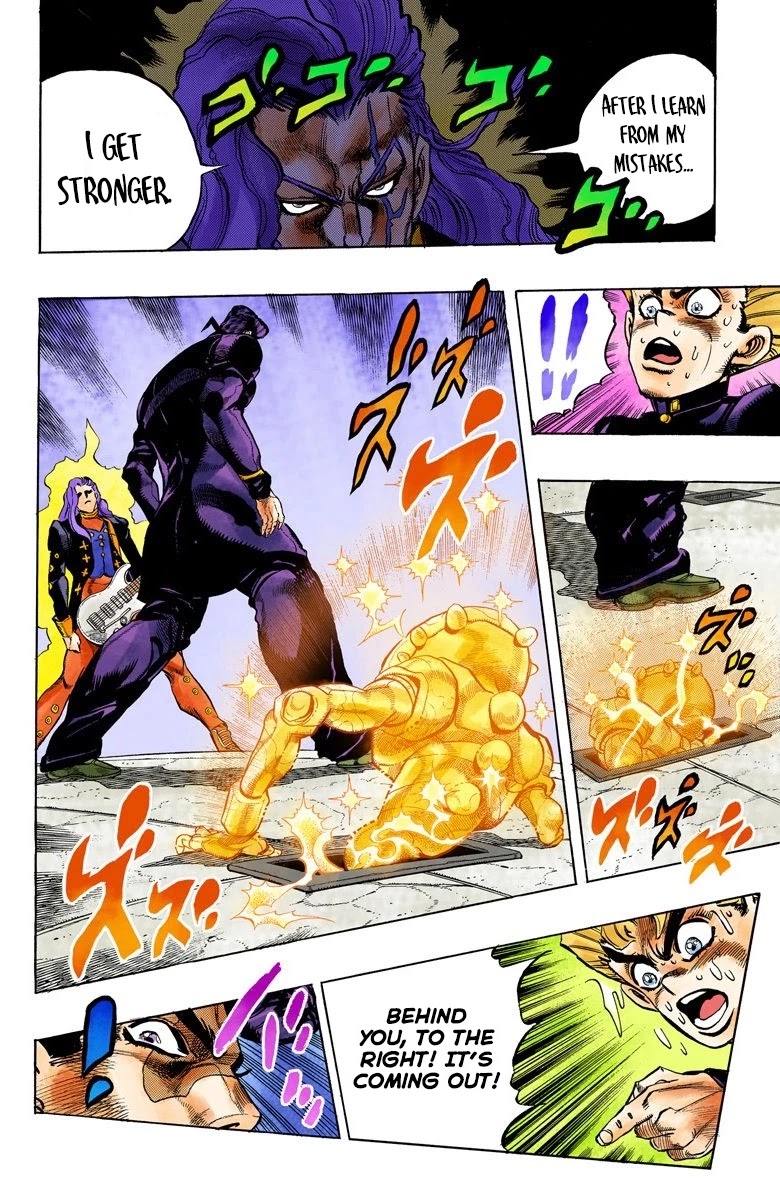 JoJo's Bizarre Adventure Part 4 - Diamond is Unbreakable (Official Colored) Chapter 47 page 11 - Chapter 47: Red Hot Chili Pepper - Part 6