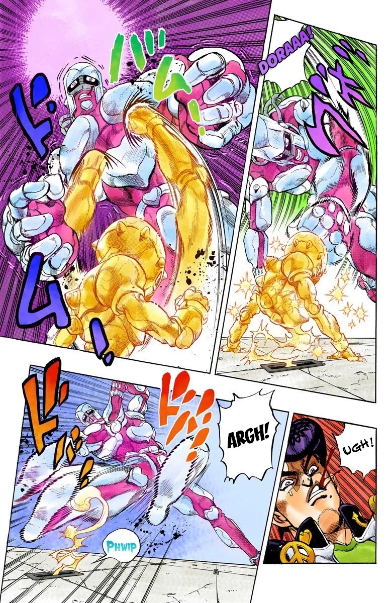 JoJo's Bizarre Adventure Part 4 - Diamond is Unbreakable (Official Colored) Chapter 47 page 12 - Chapter 47: Red Hot Chili Pepper - Part 6