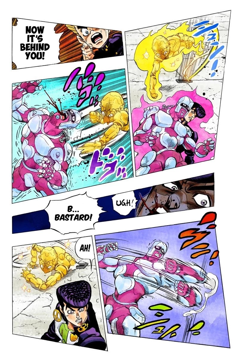 JoJo's Bizarre Adventure Part 4 - Diamond is Unbreakable (Official Colored) Chapter 47 page 13 - Chapter 47: Red Hot Chili Pepper - Part 6