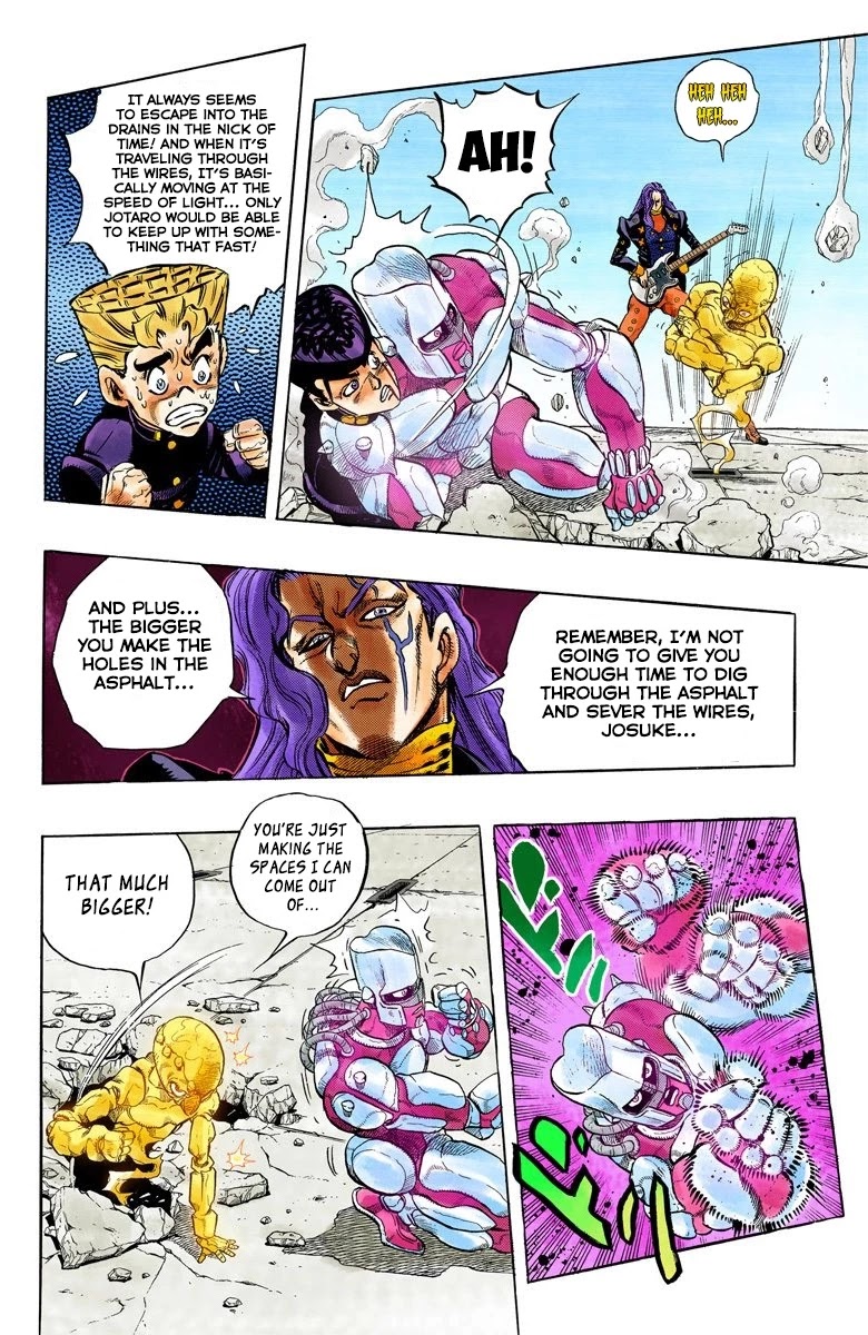 JoJo's Bizarre Adventure Part 4 - Diamond is Unbreakable (Official Colored) Chapter 47 page 15 - Chapter 47: Red Hot Chili Pepper - Part 6
