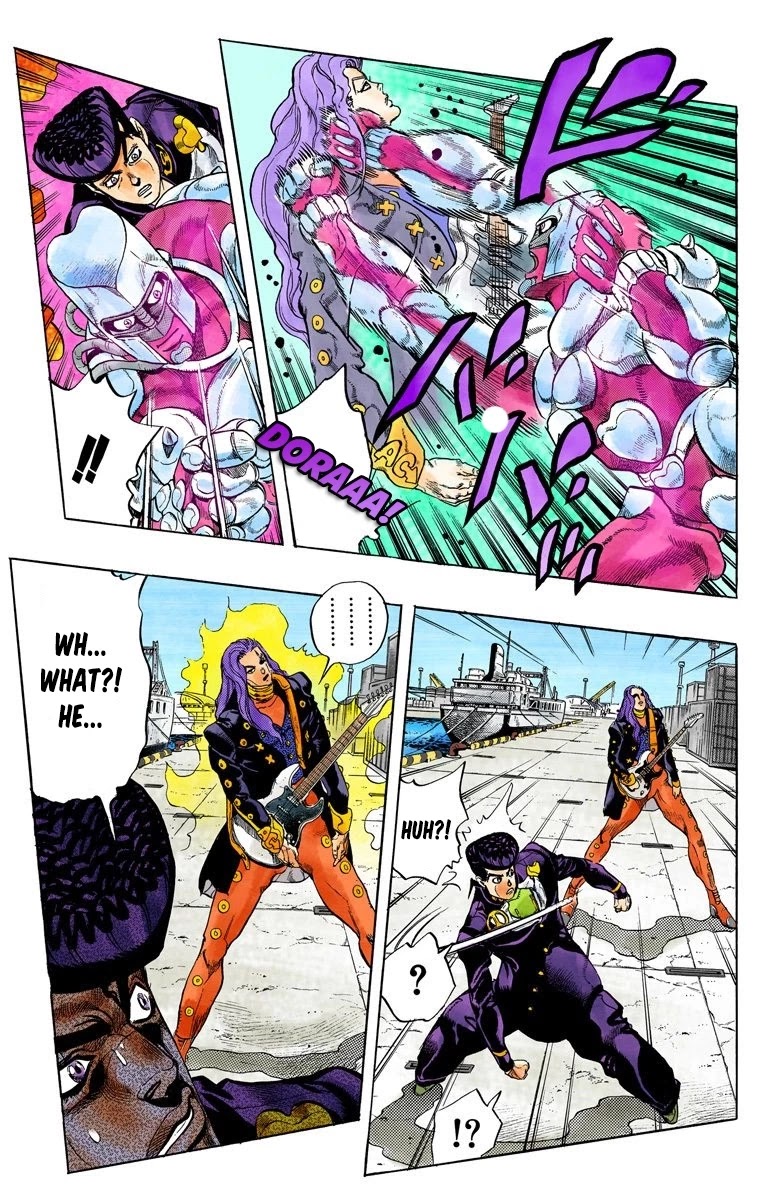 JoJo's Bizarre Adventure Part 4 - Diamond is Unbreakable (Official Colored) Chapter 47 page 8 - Chapter 47: Red Hot Chili Pepper - Part 6