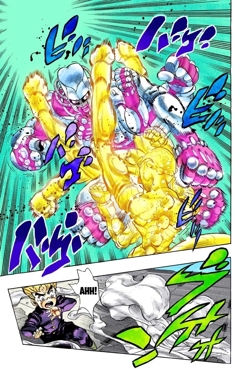 JoJo's Bizarre Adventure Part 4 - Diamond is Unbreakable (Official Colored) Chapter 48 page 10 - Chapter 48: Red Hot Chili Pepper - Part 7