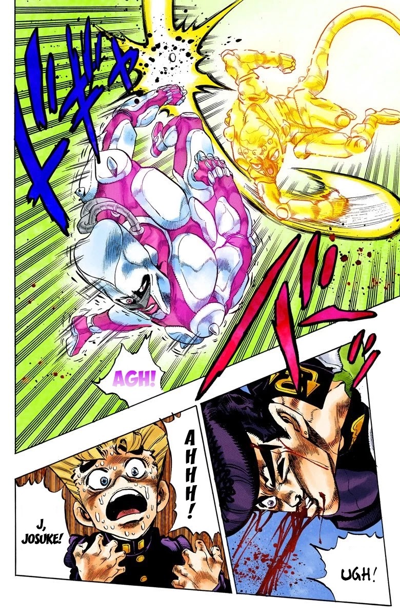 JoJo's Bizarre Adventure Part 4 - Diamond is Unbreakable (Official Colored) Chapter 48 page 11 - Chapter 48: Red Hot Chili Pepper - Part 7