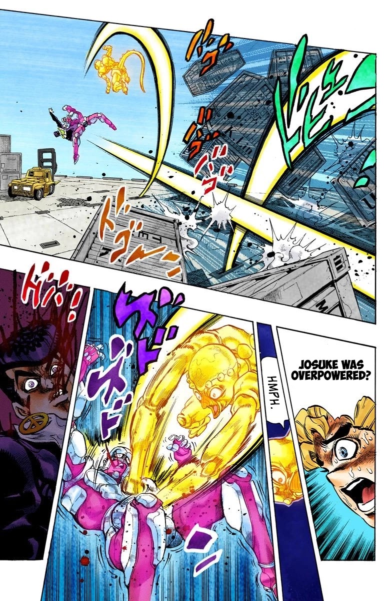 JoJo's Bizarre Adventure Part 4 - Diamond is Unbreakable (Official Colored) Chapter 48 page 12 - Chapter 48: Red Hot Chili Pepper - Part 7