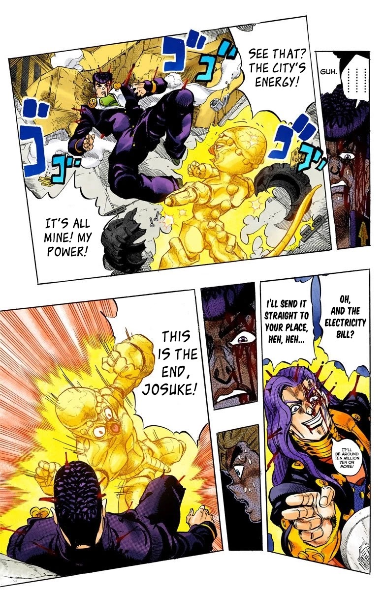 JoJo's Bizarre Adventure Part 4 - Diamond is Unbreakable (Official Colored) Chapter 48 page 14 - Chapter 48: Red Hot Chili Pepper - Part 7