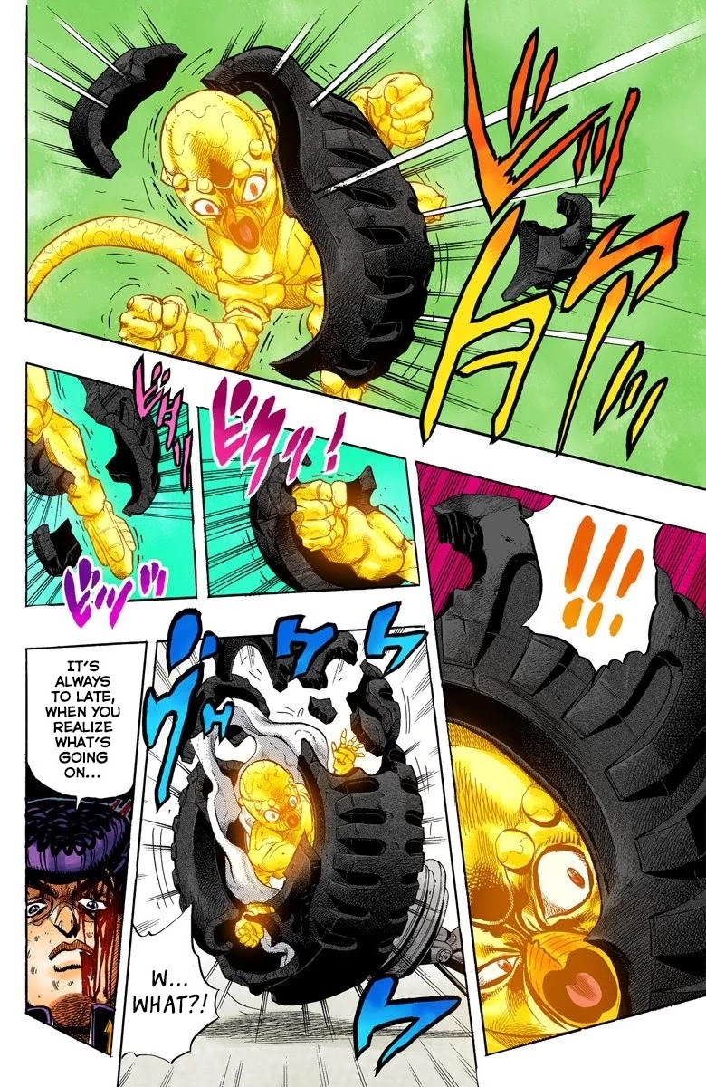 JoJo's Bizarre Adventure Part 4 - Diamond is Unbreakable (Official Colored) Chapter 48 page 15 - Chapter 48: Red Hot Chili Pepper - Part 7