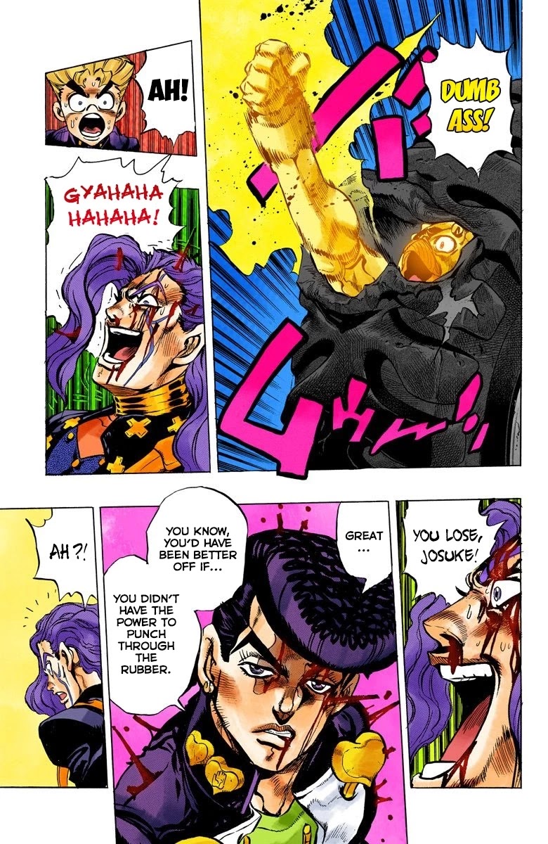 JoJo's Bizarre Adventure Part 4 - Diamond is Unbreakable (Official Colored) Chapter 48 page 18 - Chapter 48: Red Hot Chili Pepper - Part 7