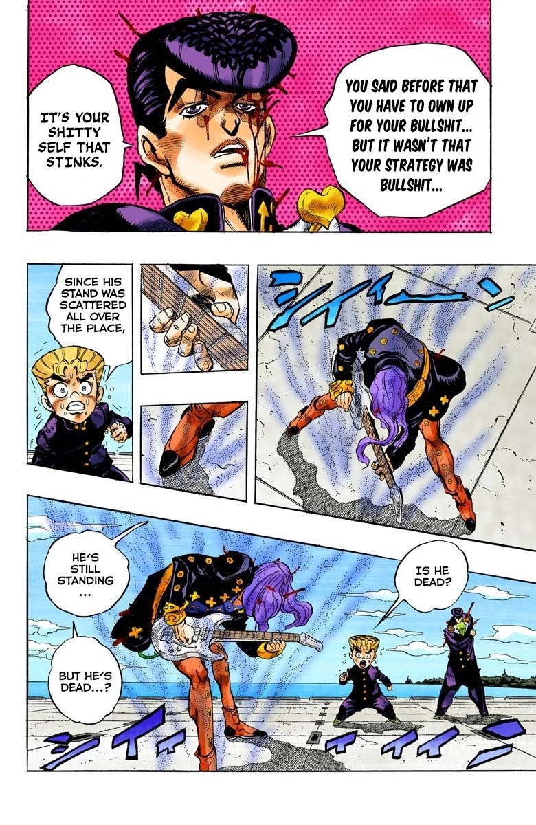 JoJo's Bizarre Adventure Part 4 - Diamond is Unbreakable (Official Colored) Chapter 48 page 21 - Chapter 48: Red Hot Chili Pepper - Part 7