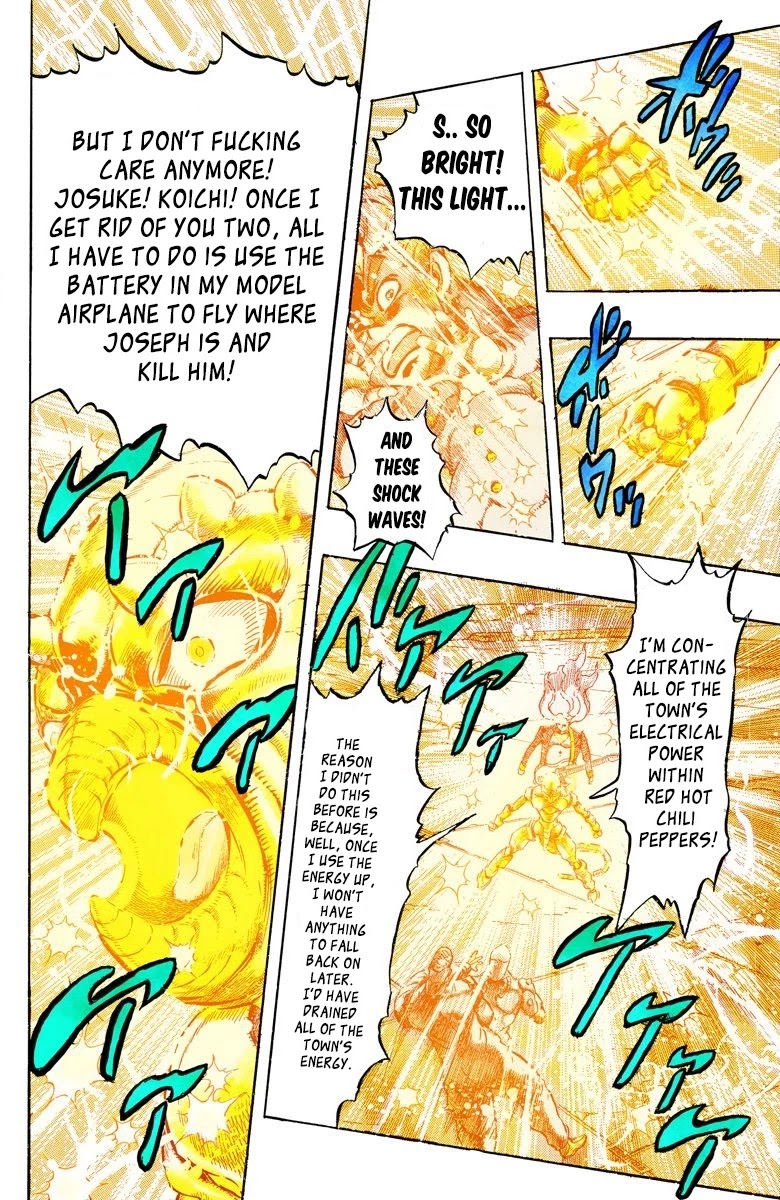 JoJo's Bizarre Adventure Part 4 - Diamond is Unbreakable (Official Colored) Chapter 48 page 7 - Chapter 48: Red Hot Chili Pepper - Part 7