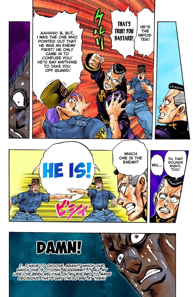 JoJo's Bizarre Adventure Part 4 - Diamond is Unbreakable (Official Colored) Chapter 49 page 13 - Chapter 49: Red Hot Chili Pepper - Part 8