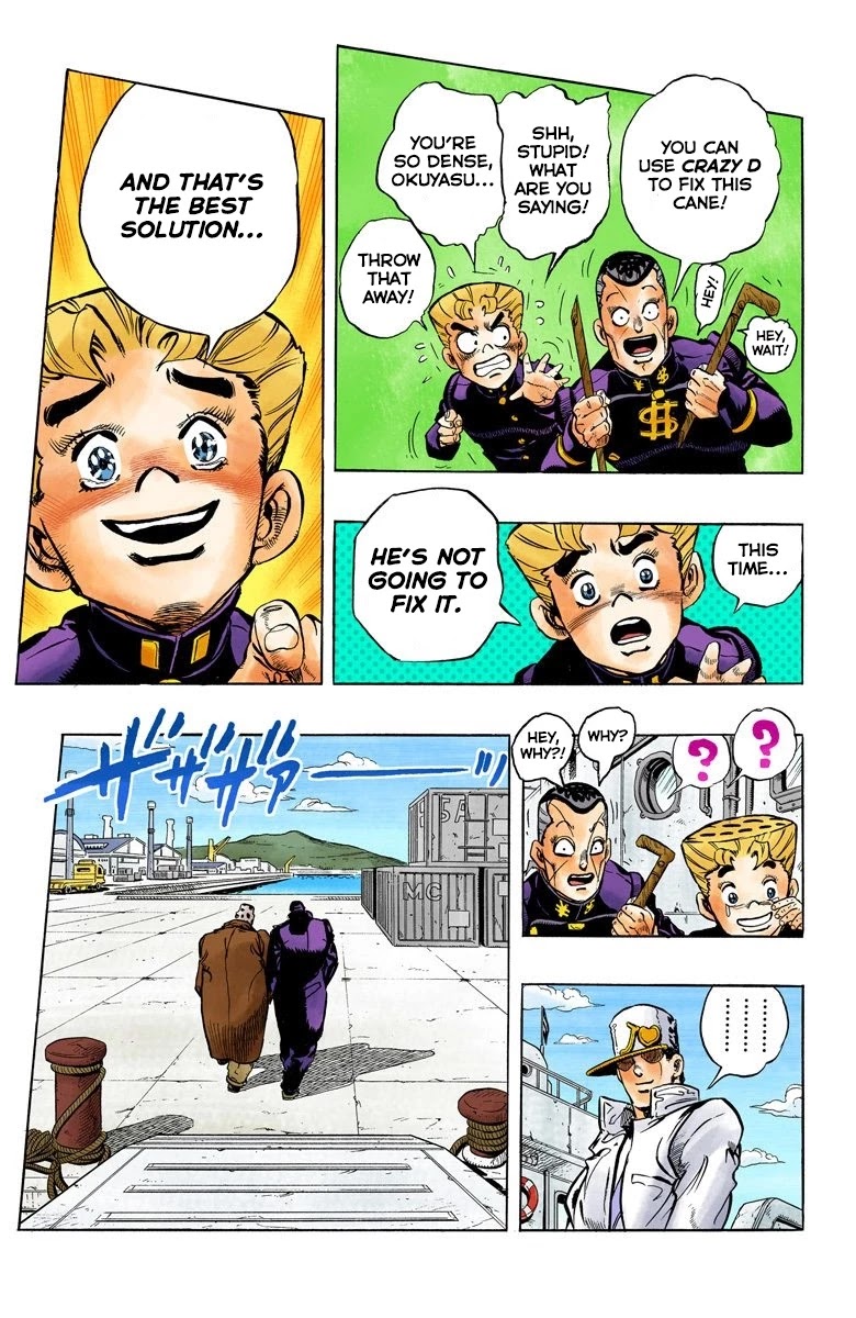 JoJo's Bizarre Adventure Part 4 - Diamond is Unbreakable (Official Colored) Chapter 49 page 20 - Chapter 49: Red Hot Chili Pepper - Part 8