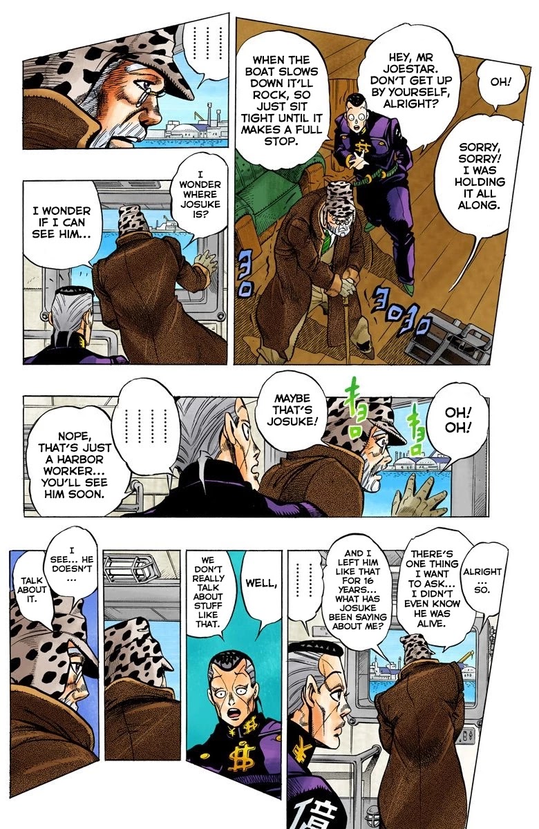 JoJo's Bizarre Adventure Part 4 - Diamond is Unbreakable (Official Colored) Chapter 49 page 5 - Chapter 49: Red Hot Chili Pepper - Part 8