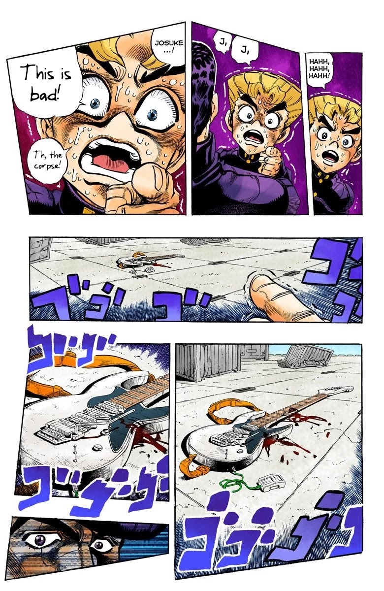 JoJo's Bizarre Adventure Part 4 - Diamond is Unbreakable (Official Colored) Chapter 49 page 8 - Chapter 49: Red Hot Chili Pepper - Part 8