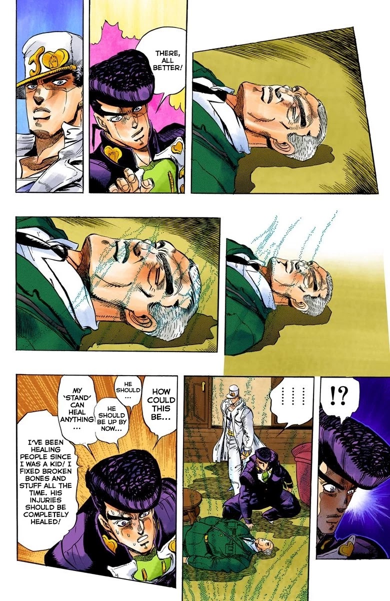 JoJo's Bizarre Adventure Part 4 - Diamond is Unbreakable (Official Colored) Chapter 5 page 17 - Chapter 5: Josuke Higashikata Meets Angelo! - Part 2