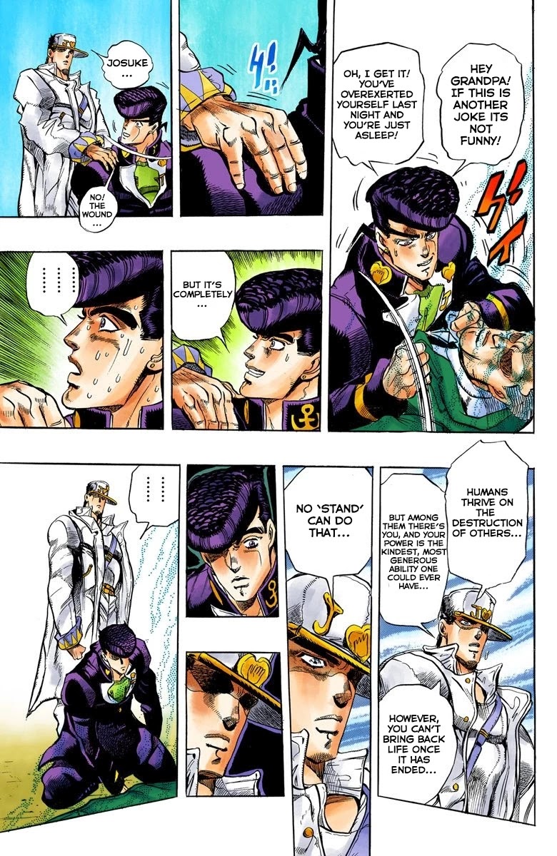 JoJo's Bizarre Adventure Part 4 - Diamond is Unbreakable (Official Colored) Chapter 5 page 18 - Chapter 5: Josuke Higashikata Meets Angelo! - Part 2