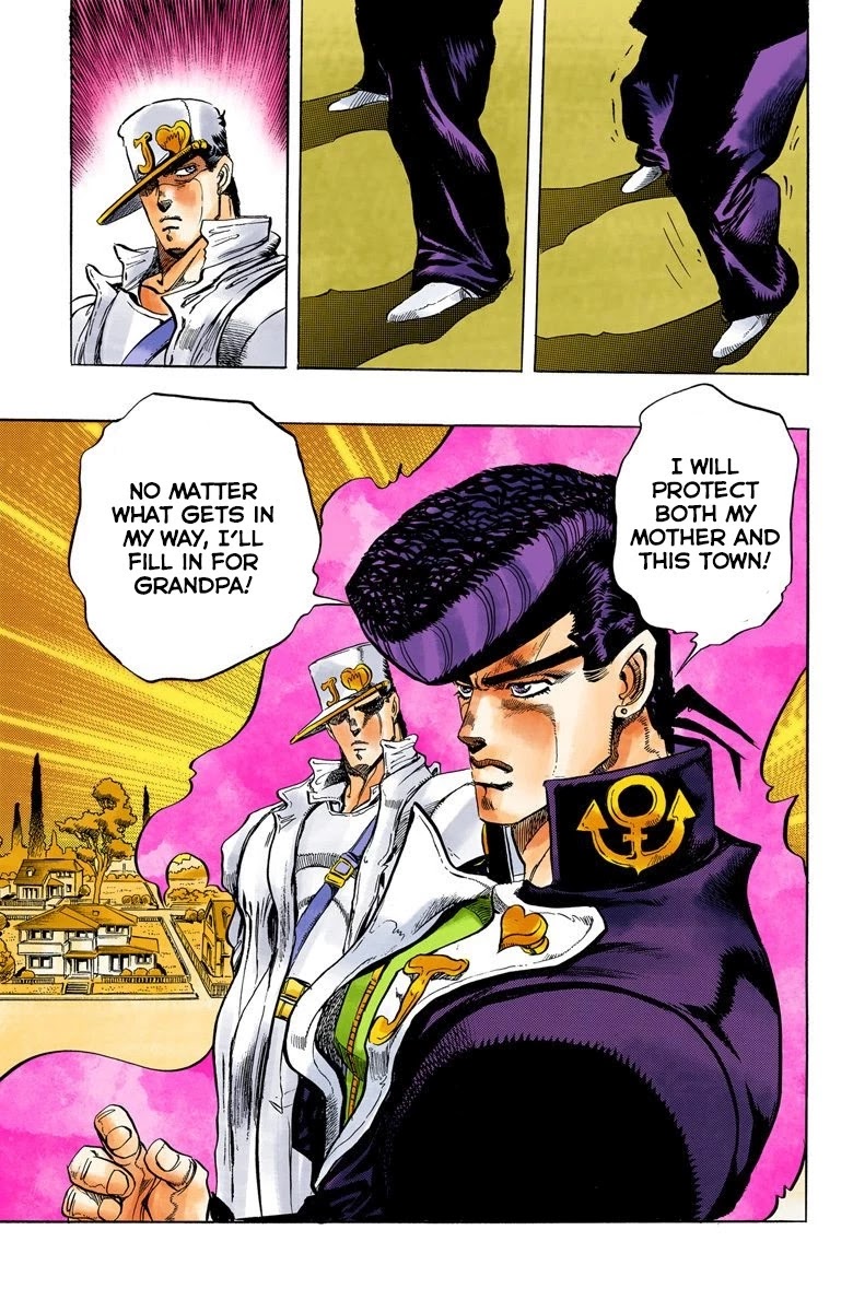 JoJo's Bizarre Adventure Part 4 - Diamond is Unbreakable (Official Colored) Chapter 5 page 20 - Chapter 5: Josuke Higashikata Meets Angelo! - Part 2