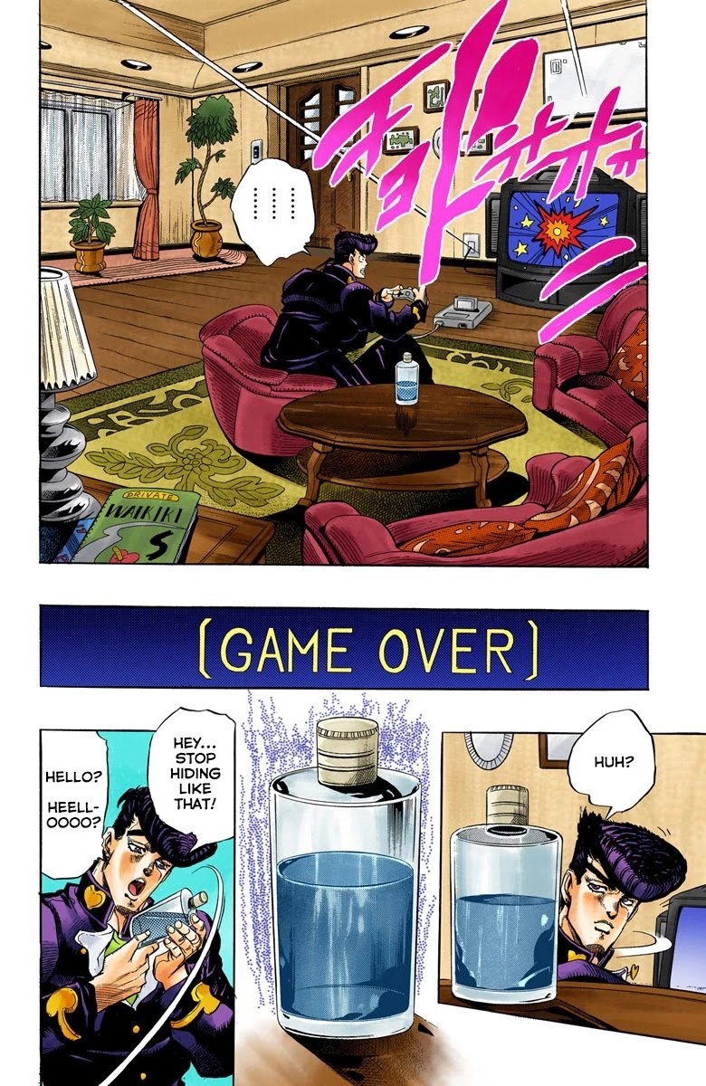 JoJo's Bizarre Adventure Part 4 - Diamond is Unbreakable (Official Colored) Chapter 5 page 3 - Chapter 5: Josuke Higashikata Meets Angelo! - Part 2