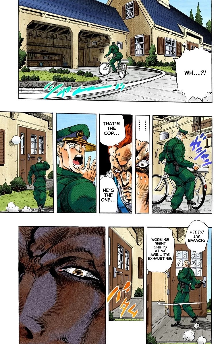 JoJo's Bizarre Adventure Part 4 - Diamond is Unbreakable (Official Colored) Chapter 5 page 6 - Chapter 5: Josuke Higashikata Meets Angelo! - Part 2
