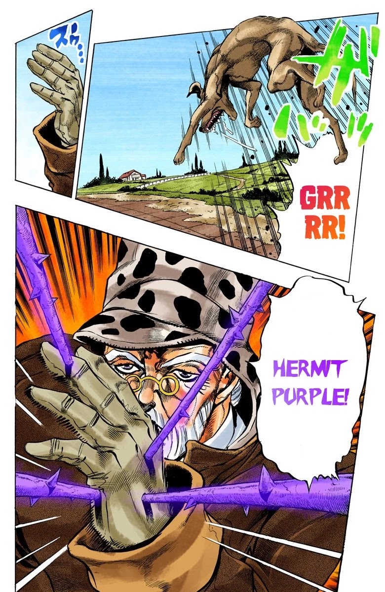 JoJo's Bizarre Adventure Part 4 - Diamond is Unbreakable (Official Colored) Chapter 50 page 17 - Chapter 50: I Found Something Dangerous! - Part 1