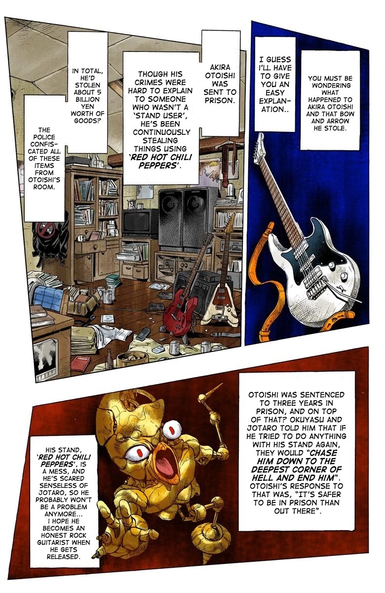 JoJo's Bizarre Adventure Part 4 - Diamond is Unbreakable (Official Colored) Chapter 50 page 4 - Chapter 50: I Found Something Dangerous! - Part 1