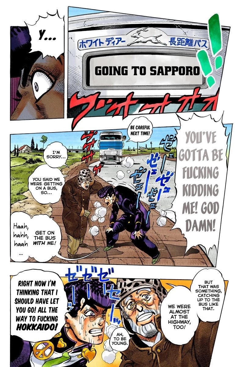 JoJo's Bizarre Adventure Part 4 - Diamond is Unbreakable (Official Colored) Chapter 50 page 9 - Chapter 50: I Found Something Dangerous! - Part 1