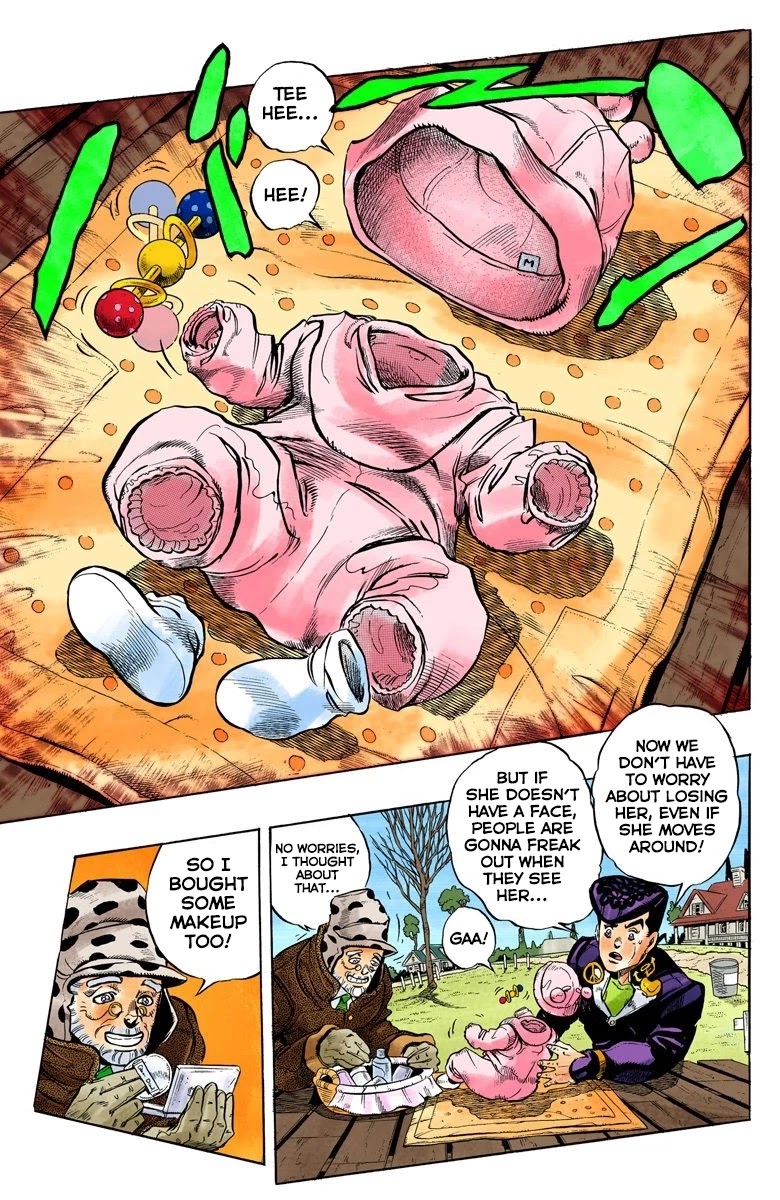JoJo's Bizarre Adventure Part 4 - Diamond is Unbreakable (Official Colored) Chapter 51 page 13 - Chapter 51: I Found Something Dangerous! - Part 2