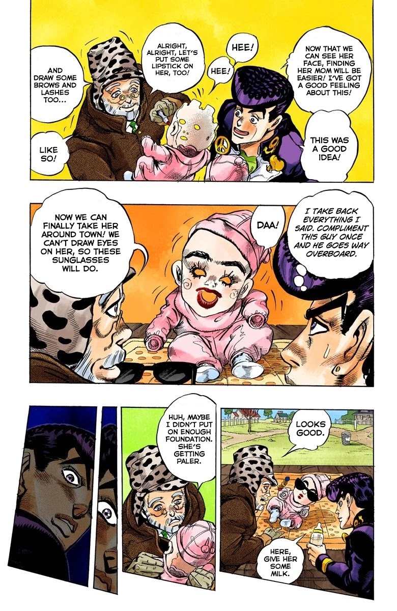JoJo's Bizarre Adventure Part 4 - Diamond is Unbreakable (Official Colored) Chapter 51 page 15 - Chapter 51: I Found Something Dangerous! - Part 2