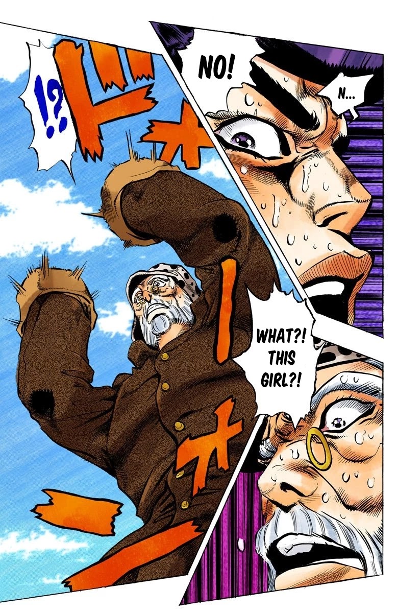 JoJo's Bizarre Adventure Part 4 - Diamond is Unbreakable (Official Colored) Chapter 51 page 17 - Chapter 51: I Found Something Dangerous! - Part 2