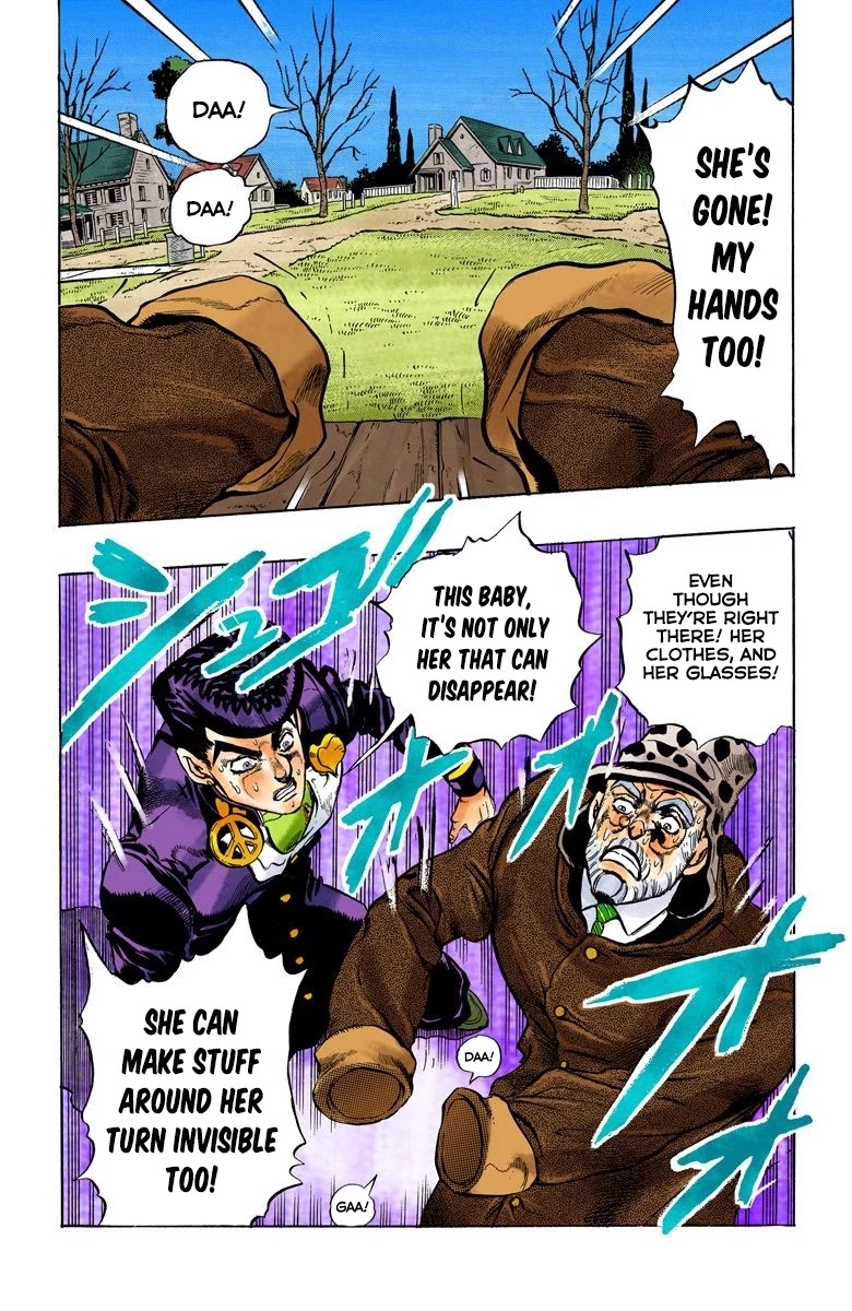 JoJo's Bizarre Adventure Part 4 - Diamond is Unbreakable (Official Colored) Chapter 51 page 18 - Chapter 51: I Found Something Dangerous! - Part 2
