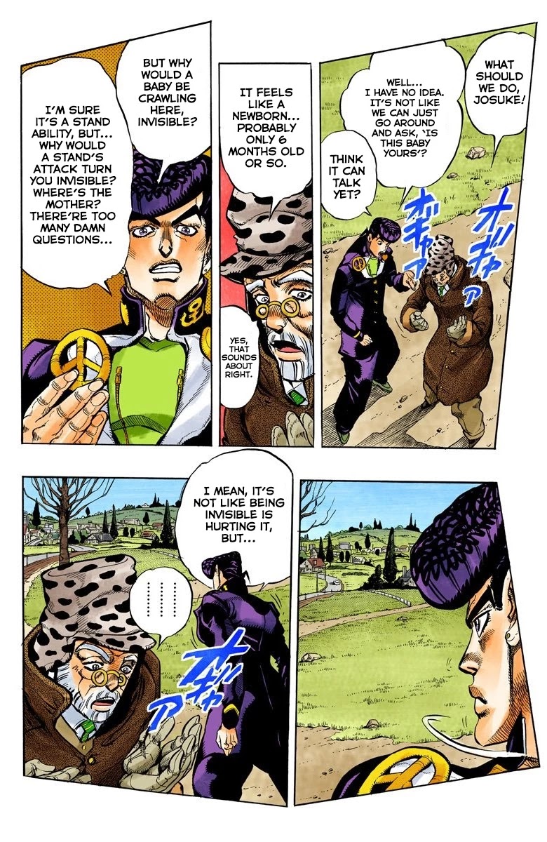 JoJo's Bizarre Adventure Part 4 - Diamond is Unbreakable (Official Colored) Chapter 51 page 2 - Chapter 51: I Found Something Dangerous! - Part 2
