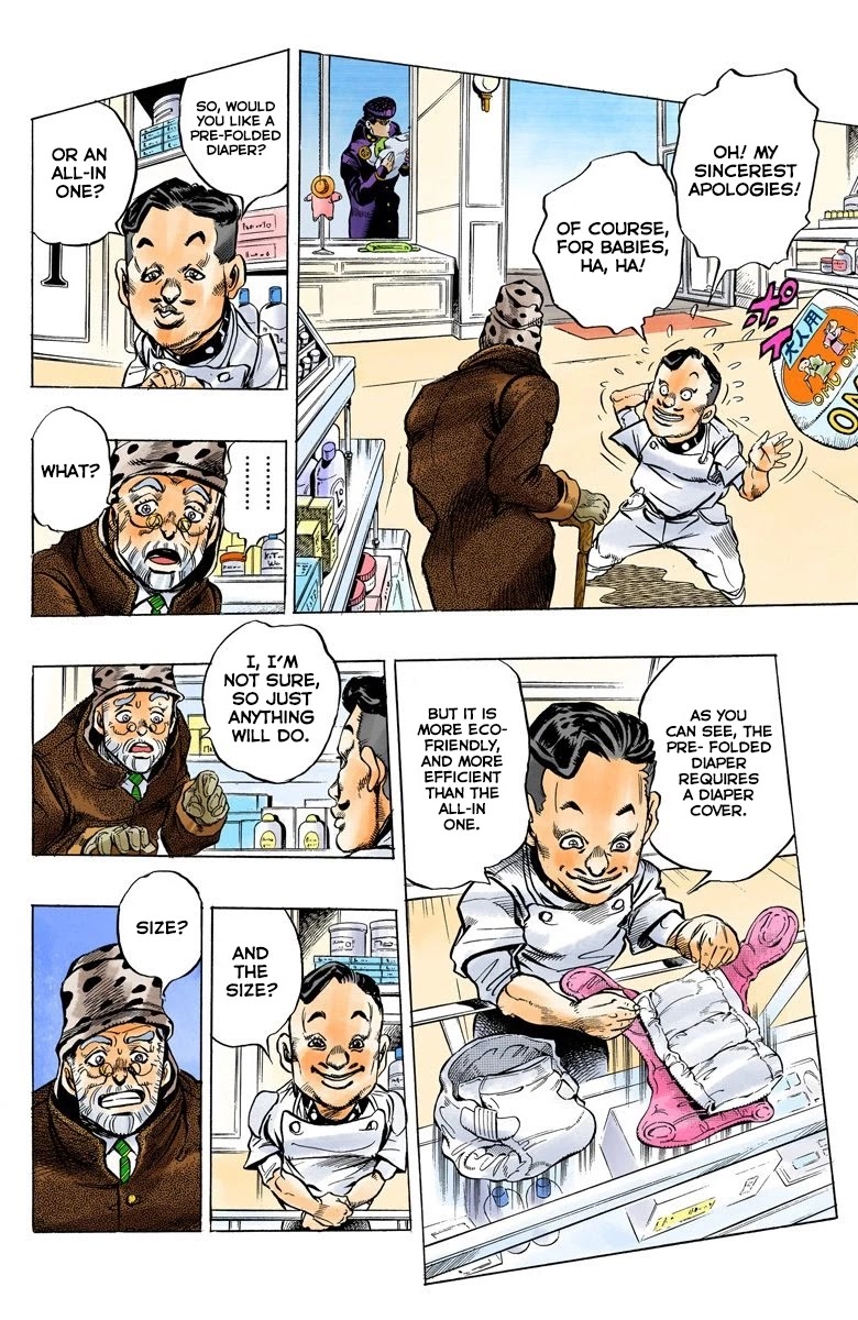 JoJo's Bizarre Adventure Part 4 - Diamond is Unbreakable (Official Colored) Chapter 51 page 8 - Chapter 51: I Found Something Dangerous! - Part 2