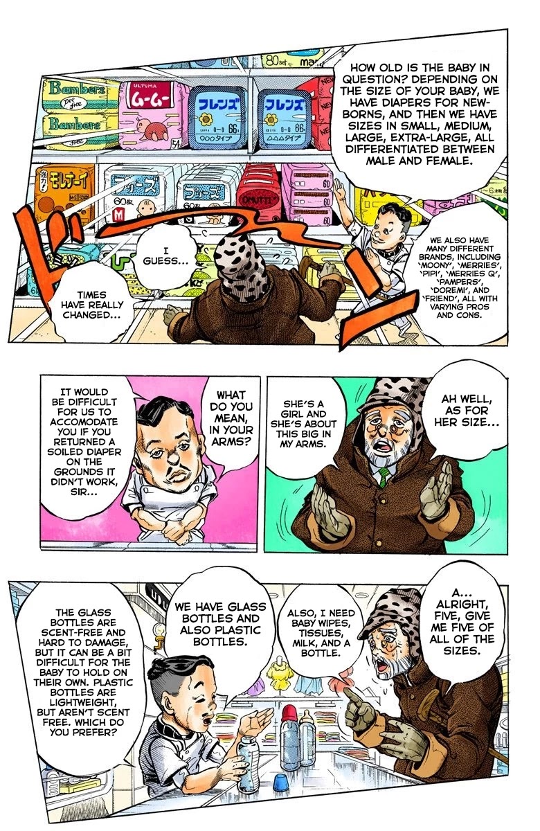 JoJo's Bizarre Adventure Part 4 - Diamond is Unbreakable (Official Colored) Chapter 51 page 9 - Chapter 51: I Found Something Dangerous! - Part 2