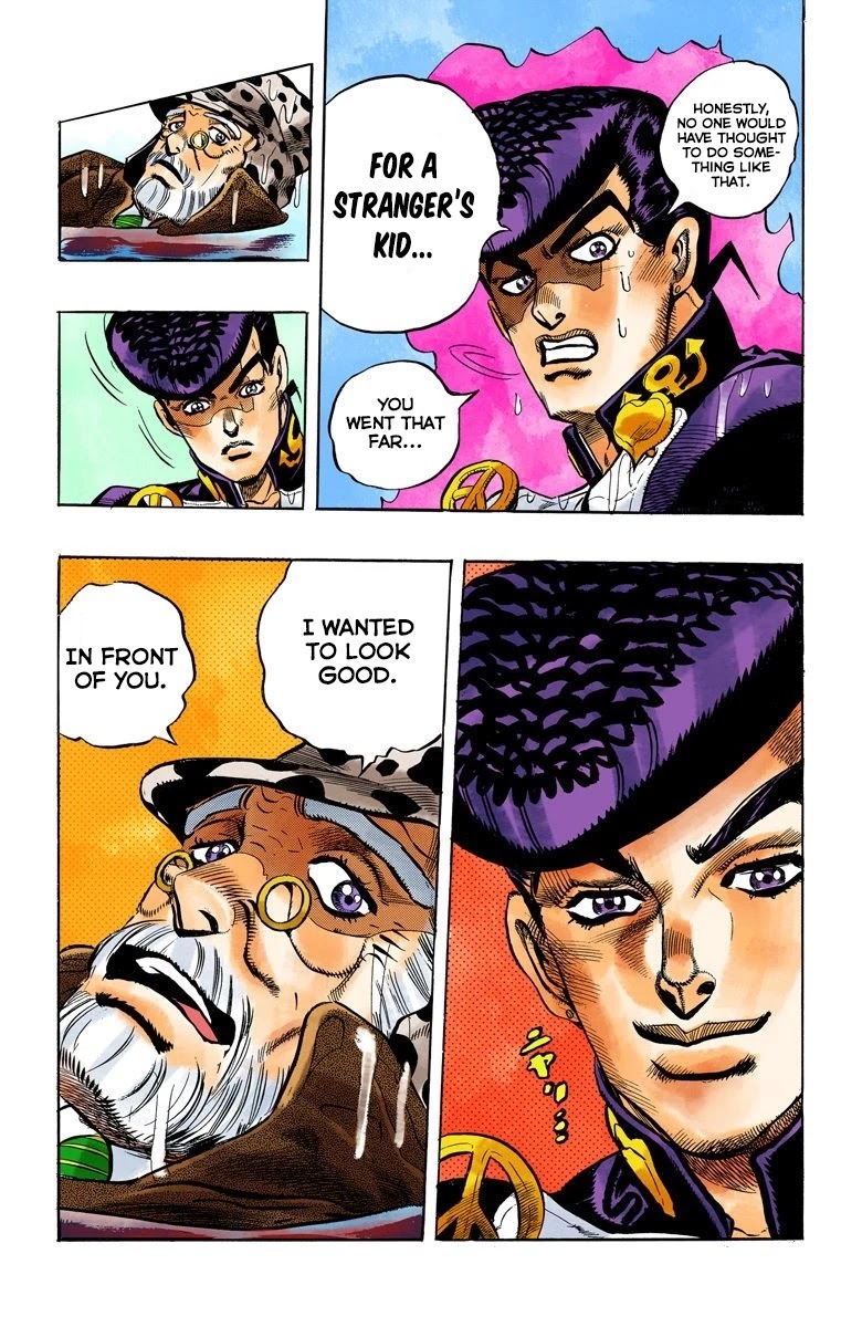 JoJo's Bizarre Adventure Part 4 - Diamond is Unbreakable (Official Colored) Chapter 52 page 20 - Chapter 52: I Found Something Dangerous! - Part 3